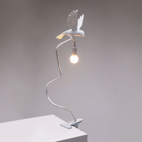 SELETTI Sparrow Lamp With Clamp - Landing