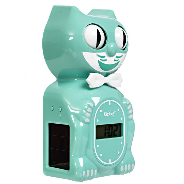 Solar Kit Cat Klock Digital Alarm Klock – Ocean Waves