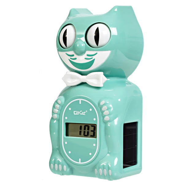 Solar Kit Cat Klock Digital Alarm Klock – Ocean Waves