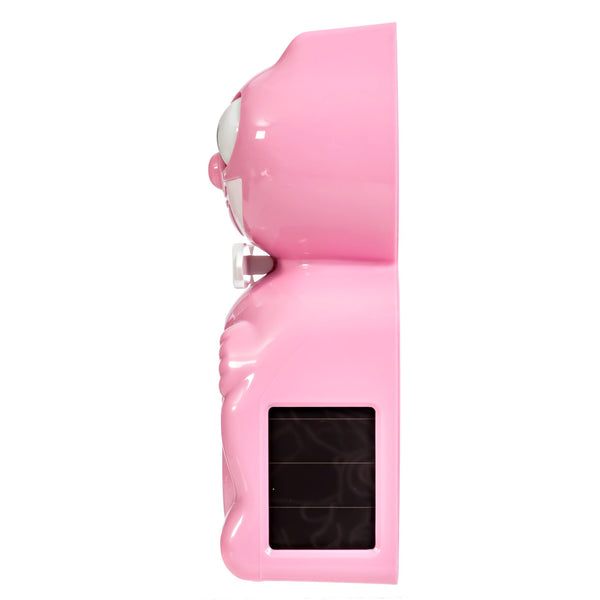 Solar Kit Cat Klock Digital Alarm Klock – Pink