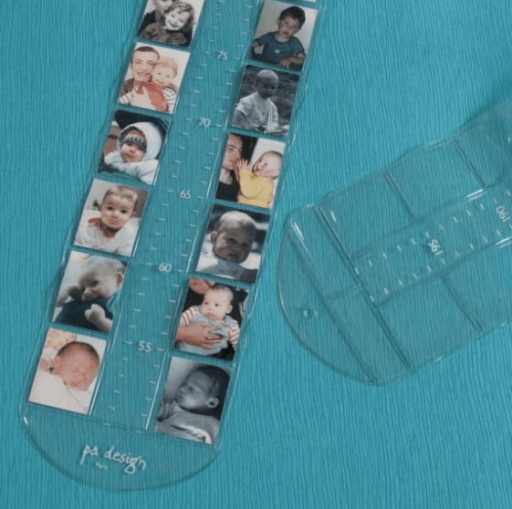 Growth Chart with Pictures - Målebånd til billeder - 2 størrelser!