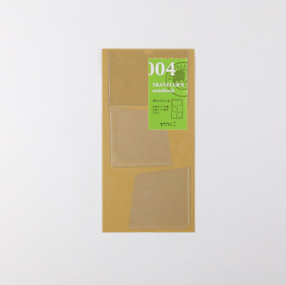 Traveler's Company Traveler's Notebook Refill 004 Pocket Stickers