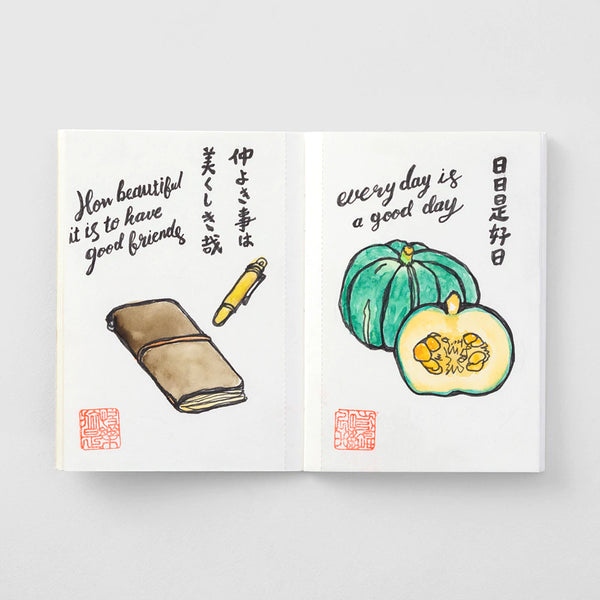 Traveler's Company Traveler's Notebook Refill 015 Watercolour Paper Passport Size