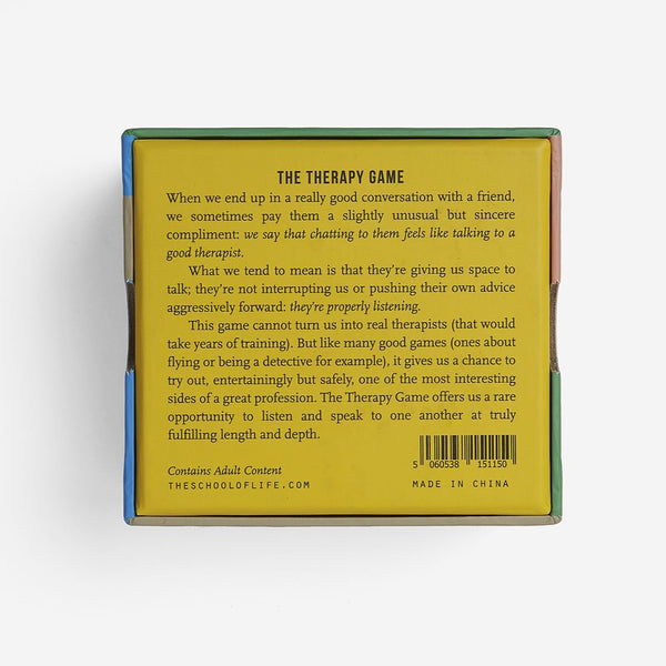 The School of Life - The Therapy Game