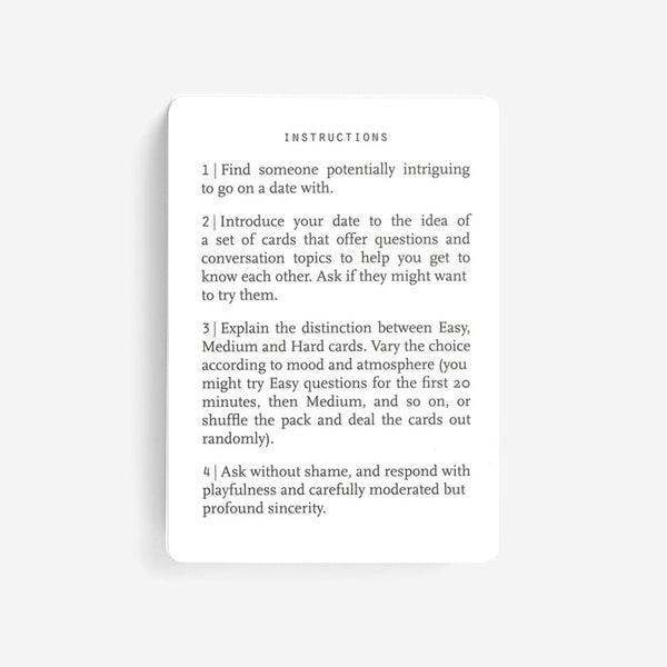 The School of Life - Dating Cards