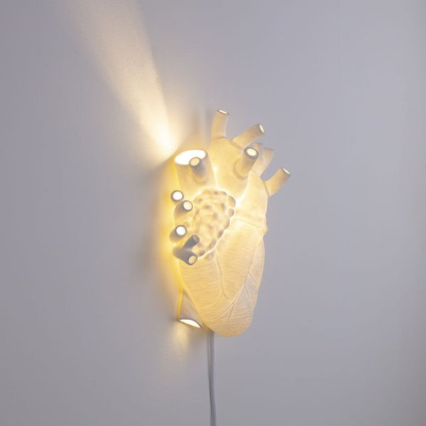 Seletti Porcelain Heart Lamp