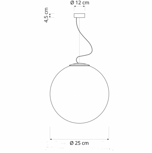 Luna Lamp - Ø25 cm