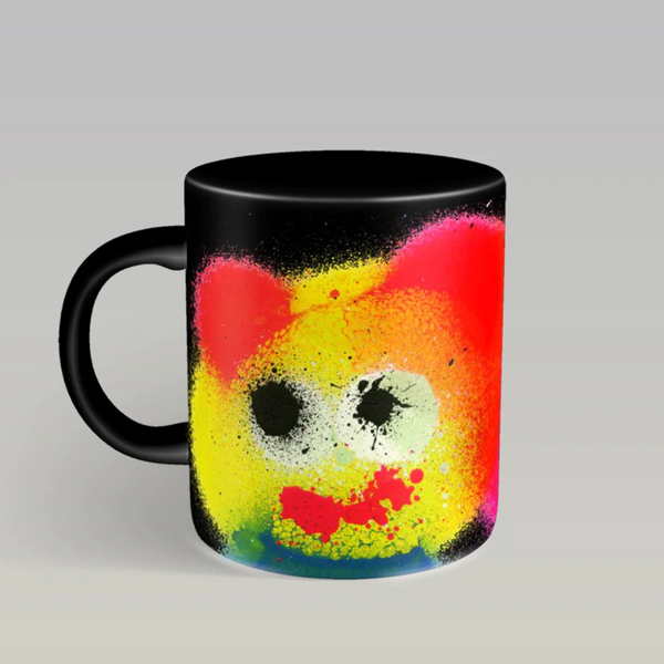 Colour Changing Smile Mug by Jon Burgerman