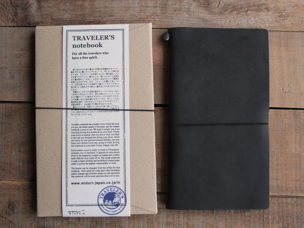 Traveler's Company Traveler's Notebook Black
