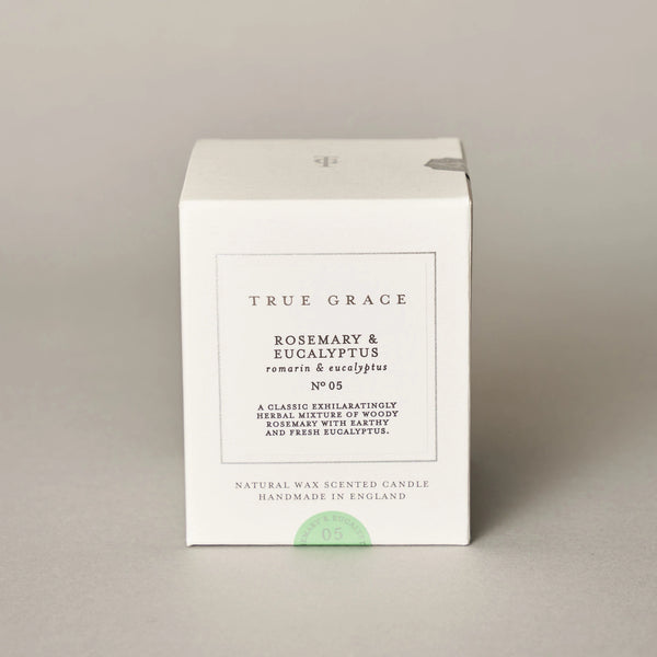 True Grace Scented Candle - Rosemary & Eucalyptus