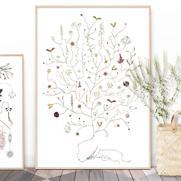 Lottas Trees - August Tree print
