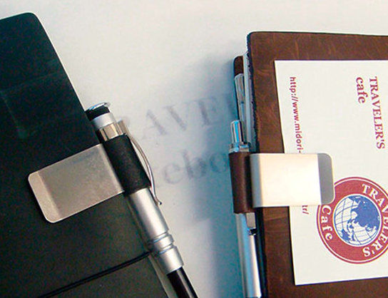 Traveler's Company Traveler's Notebook 016 Pen Holder Brown