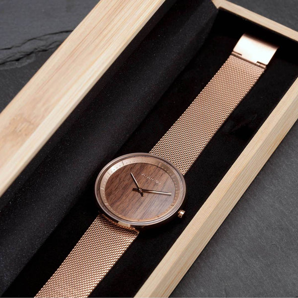 Vejrhøj Watch - THE ROSE - Mesh