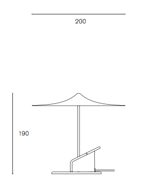 Wästberg w153 Île Lamp - Light Yellow