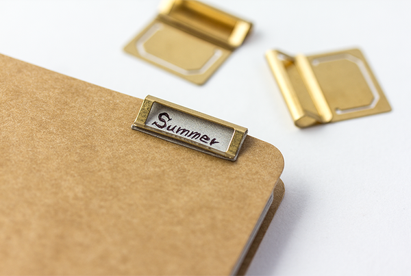 Traveler's Company Brass Index Clips
