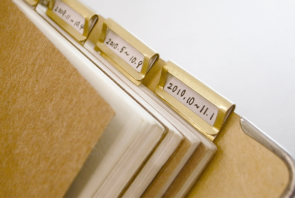 Traveler's Company Brass Index Clips