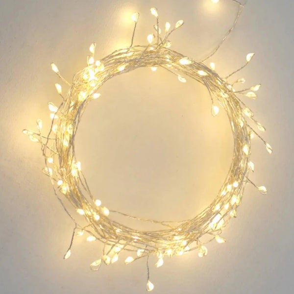 Cluster Battery Operated - Small / Silver