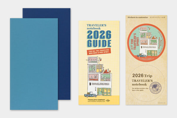 Traveler's Company Traveler's Notebook 2026 Weekly + Memo Diary