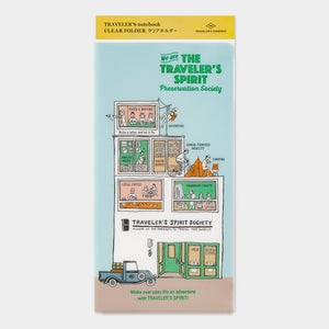 Traveler's Company Traveler's Notebook Clear Folder 2026