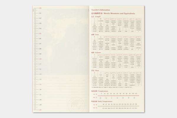 Traveler's Company Traveler's Notebook  2027 Monthly Diary