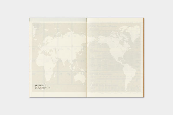 Traveler's Company Traveler's Notebook  2027 Monthly Passport Size Diary