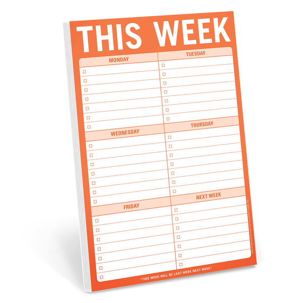 This Week Note Pad