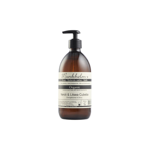 Munkholm Organic Soap 500ml - Neroli & Litsea Cubeba