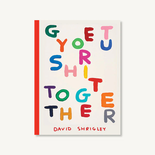 David Shrigley - Get your shit together book - Bog af David Shrigley