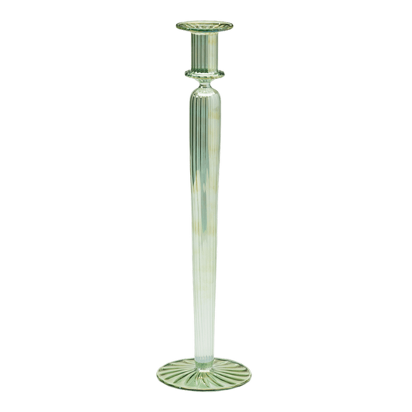 Glass Candle Holder Athena- Lysestage