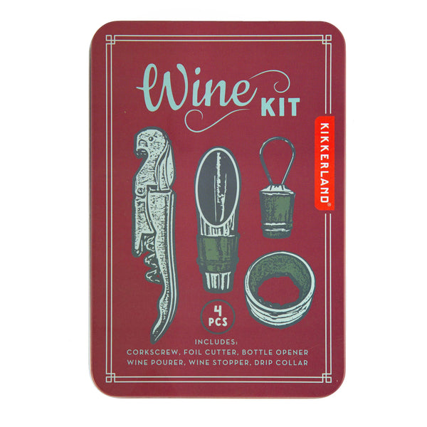 Kikkerland Wine Kit
