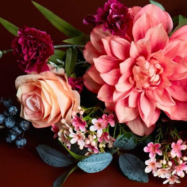 Floriëtte Artificial Bouquet - Burgundy
