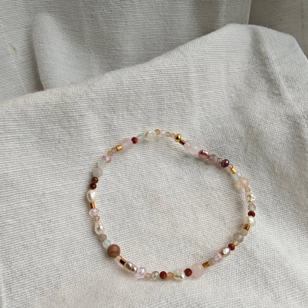 ByWestermanDesign Coral Reef Bracelet - Pink + White