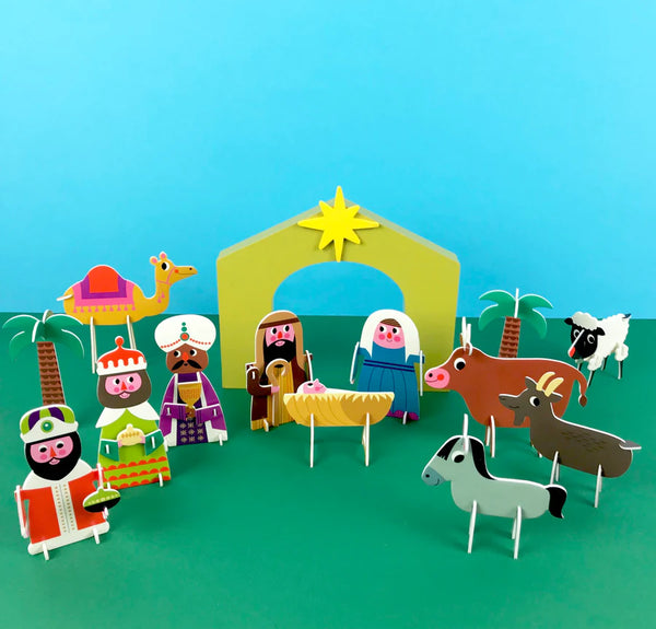 Crib 3D puzzle Krybbespil