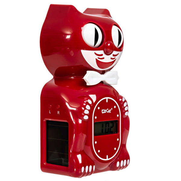 Solar Kit Cat Klock Digital Alarm Klock – Space Cherry - Vækkeur