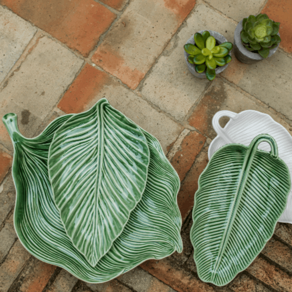 Bordallo Pinheiro - Leaf Platter - Serveringsfad