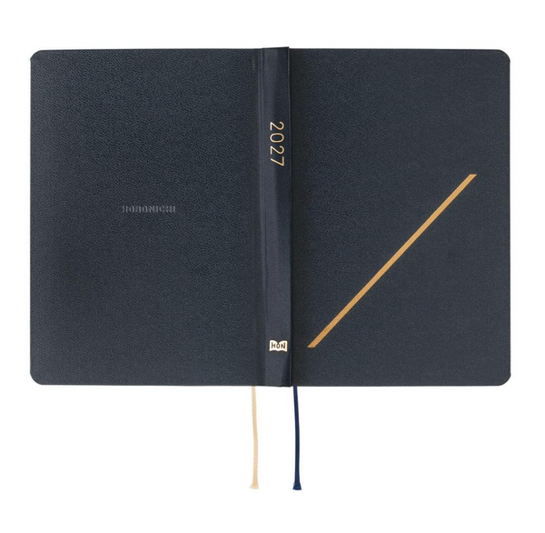 Hobonichi Techo 2027 HON slash navy A6