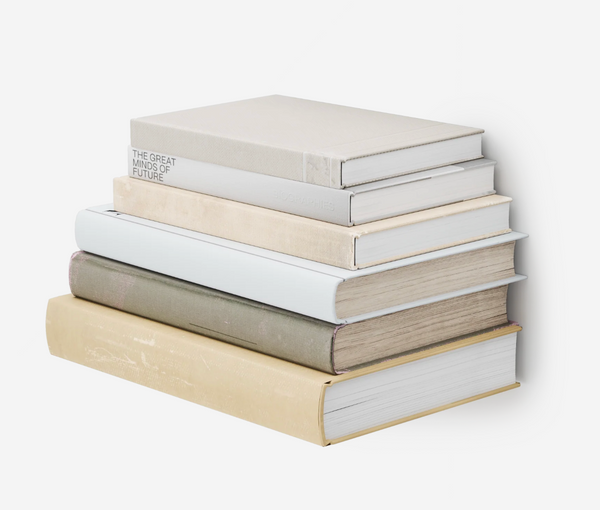 Umbra Conceal Invisible Floating Bookshelf White