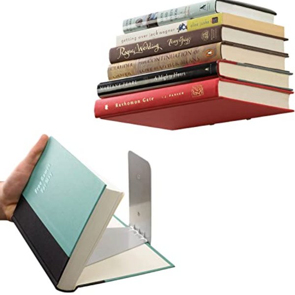 Umbra Conceal Invisible Floating Bookshelf White