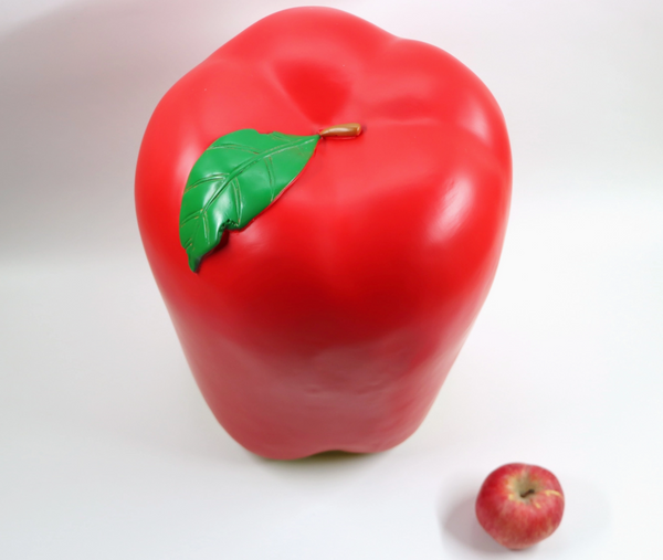 Giant Red Apple Stool