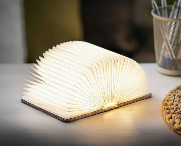 Gingko smart book light Linen