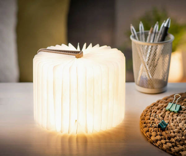 Gingko smart book light Linen