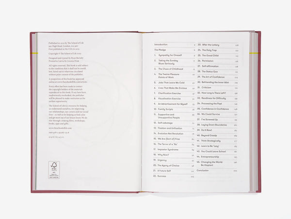 The School of Life - The Career Workbook