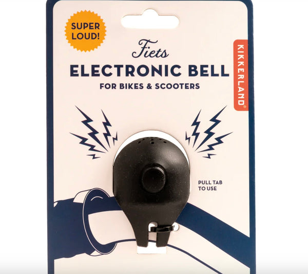 Kikkerland Eelctronic Bike Bell - Ringeklokke