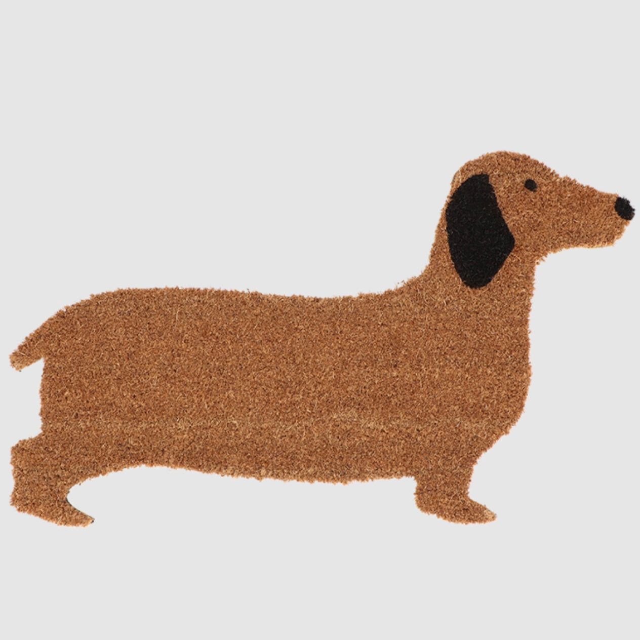 Teckel dachshund Door Mat / Gravhundedørmåtte