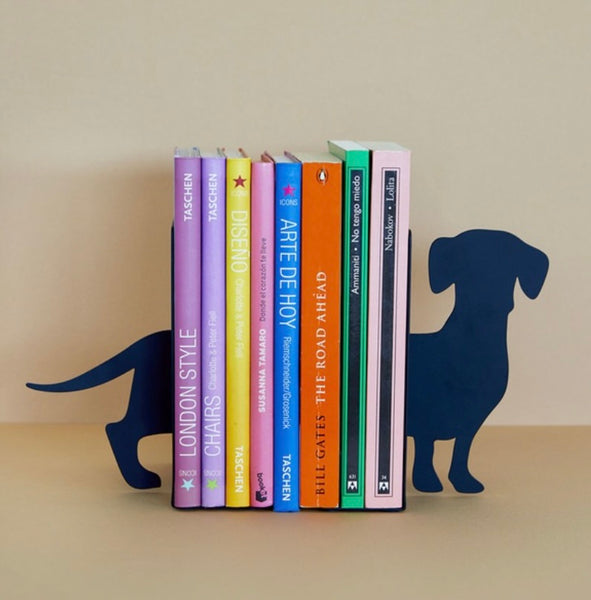Dachshund Book-Ends - Gravhunde Bogstøtter