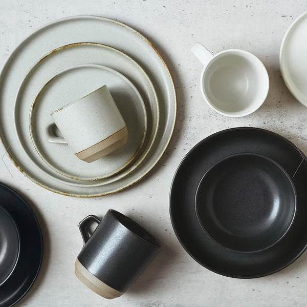 Kinto Ceramic Lab Plate 20 cm Beige