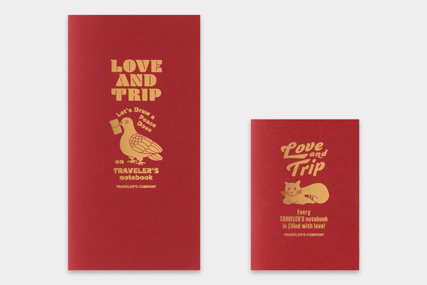 Traveler's Company Notebook Love and Trip Passport Refill - Pre Order