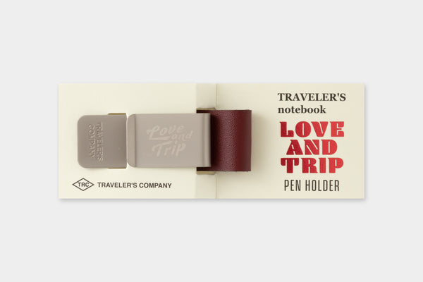 Traveler's Company Notebook Love and Trip Pen Holder - Pre Order