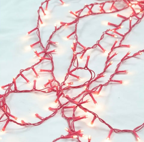 Pink lightchain / Lyserød lyskæde