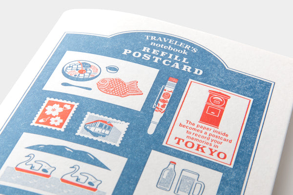 Traveler's Notebook TOKYO Refill Postcard
